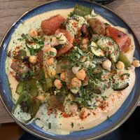 Vegan platter  at Black Iris in New York City