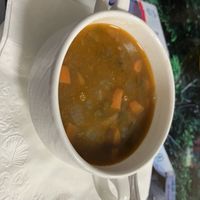 Lentil soup  at El Padrino Oaxaqueño Restaurant in Seaside