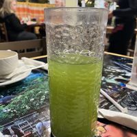 Agua fresca- pepino  at El Padrino Oaxaqueño Restaurant in Seaside