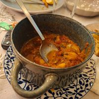 Baked butter beans at Ta Marasia - Τα Μαράσια in Rhodes
