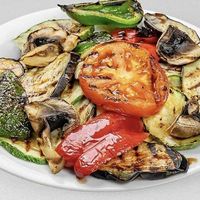 Grilled vegetables at Aegean Fish - Ψάρια Αιγαίου in Rhodes