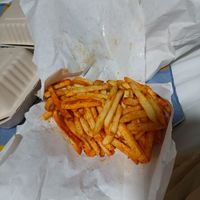 House fries at Cult Burger in East London