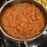 Menemen  at Siyah Cafe & Breakfest in Istanbul