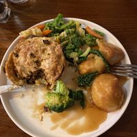 Jackfruit pie  at The Wildmoor Oak in Bromsgrove