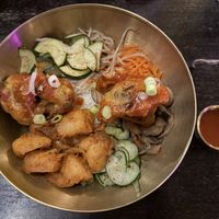   at OMOMO Korean Street Food + Bubble Tea in Sheffield