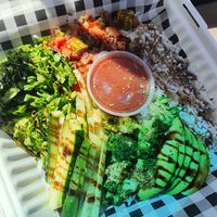 Special order Buddha bowl at Pagey's Cafe in Broadford