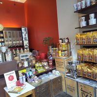 Coffee beans and sweets at Kaffeerösterei Tesorito in Saarbrucken