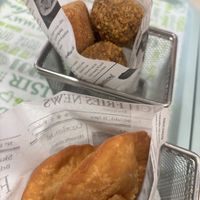 Empanadillas y croquetass  at Veggie Burger Vigo in Vigo