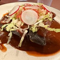 Veg Enchiladas at Quiote in Petaluma