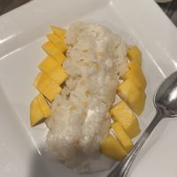 Mango sticky rice   at Mani Thai Cuisine in Manteca
