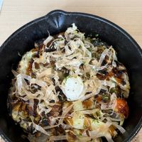 Tomato Okonomiyaki   at Vegan Nation in Fujikawaguchiko