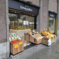 Outside at EsNaturalBcn - Eixample in Barcelona