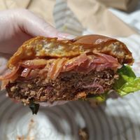Ari Gold burger at Patty & Bun - Liverpool Street in London