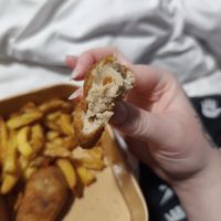 Vegan naked chicken wing at Patty & Bun - Liverpool Street in London
