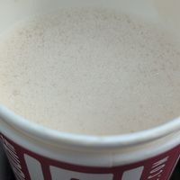 Chai oat milk latte at The Kookaburra 312 in St Augustine