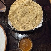 Roti $5.5: ok, thin; Mango chutney $3: nice at Masala Kitchen Petersham in Petersham