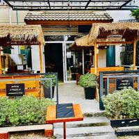 The restaurant from the outside. at Café Restaurant Malee in Koh Samui
