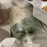 Veg for to go pho  at Hot Pho in Hickory