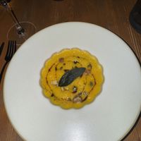 Pumpkin soup   at BOKAN 37 in London