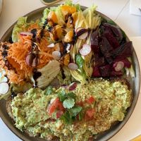 Avocado toastt  at Le Goûter Parisien in Paris