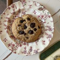 Chocolate chip cookie  at Le Goûter Parisien in Paris
