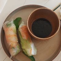 Spring rolls at Le Goûter Parisien in Paris