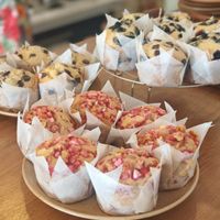 Muffins at Le Goûter Parisien in Paris