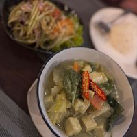 green curry with tofu  at Phad Thai Rock n Roll in Krabi