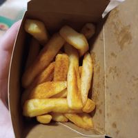 Chips with Peri Peri seasoning at Nando's - Bethnal Green in East London