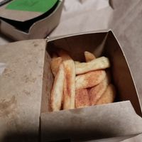 Peri-salted chips at Nando's - Bethnal Green in East London