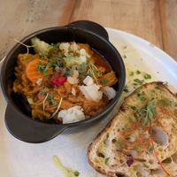 Fake meat stew (can't remember the name) - starter at Plantuguese in Bristol