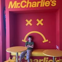 Finally here!  at Mr.Charlie's in San Diego