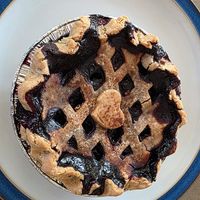Blueberry pie at Cherry Pie - American Dessert Pies in Melbourne