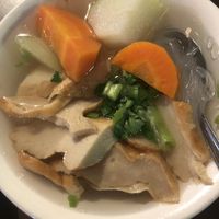 Soup at My Thai Vegan Cafe in Boston