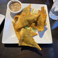 Triangles!  at My Thai Vegan Cafe in Boston