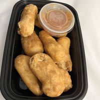 Chick’n (tofu) fingers  at My Thai Vegan Cafe in Boston