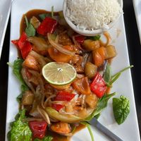 103. Tamarind Duck  at My Thai Vegan Cafe in Boston