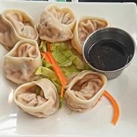 Steamed dumplings. Unbelievable tasty. 10/10!!  at My Thai Vegan Cafe in Boston