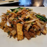 Pad See Ew Plus at My Thai Vegan Cafe in Boston