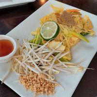 Curry vermicelli plus at My Thai Vegan Cafe in Boston