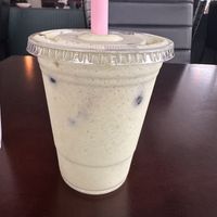 Avocado juice   at My Thai Vegan Cafe in Boston