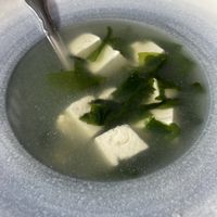 Miso soup  at My Thai Vegan Cafe in Boston