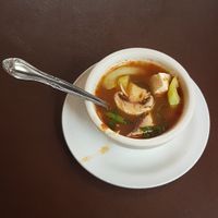 Soup of the day. at My Thai Vegan Cafe in Boston