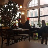 Great atmosphere at My Thai Vegan Cafe in Boston