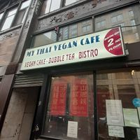 Exterior at My Thai Vegan Cafe in Boston