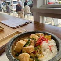 Tofu curry  at Tsuko Japan in Korumburra