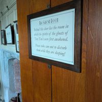 The ghost room at Tiny Tim's Tearoom in Canterbury
