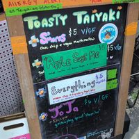 Flavors of the day at Toasty Taiyaki in Tallahassee