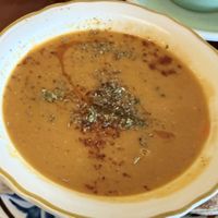 Lentil soup   at Troya Mediterranean Tiburon in Tiburon