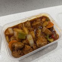 Vegan Sweet And Sour Chicken  at Vegan Green Dragon in London
